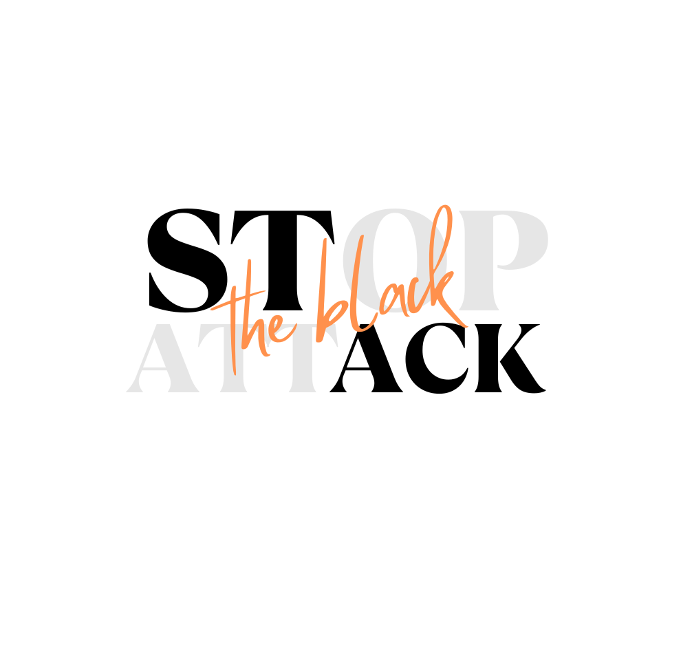 stop the black attach shirt ad